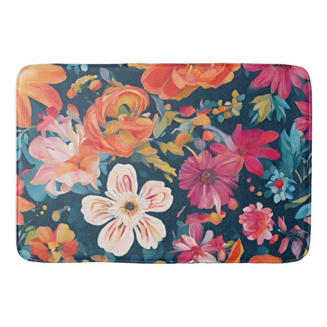 Tapis De Bain Art graphique "Blossoms of Hope" (Devant)