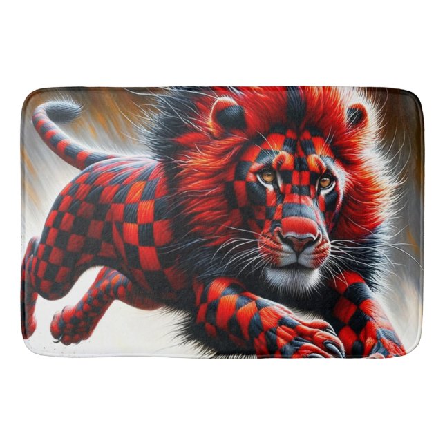 Tapis De Bain Art Lion (Devant)