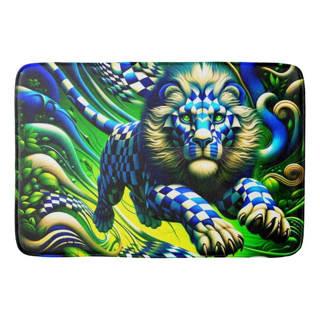 Tapis De Bain Art Lion (Devant)
