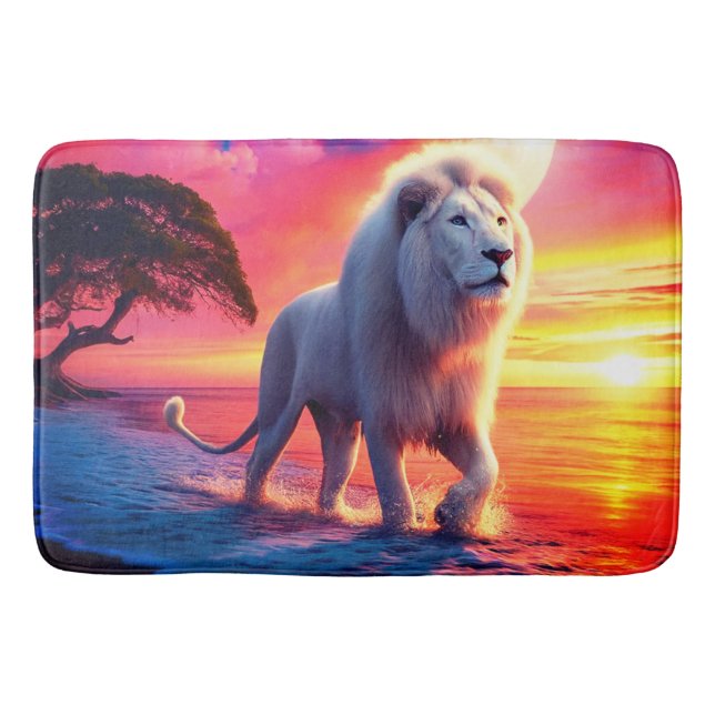 Tapis De Bain Art Lion (Devant)
