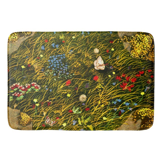 Tapis De Bain Art Nouveau Mer alpin (Devant)