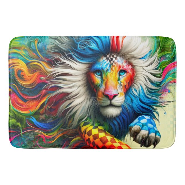 Tapis De Bain Artsy Lion (Devant)