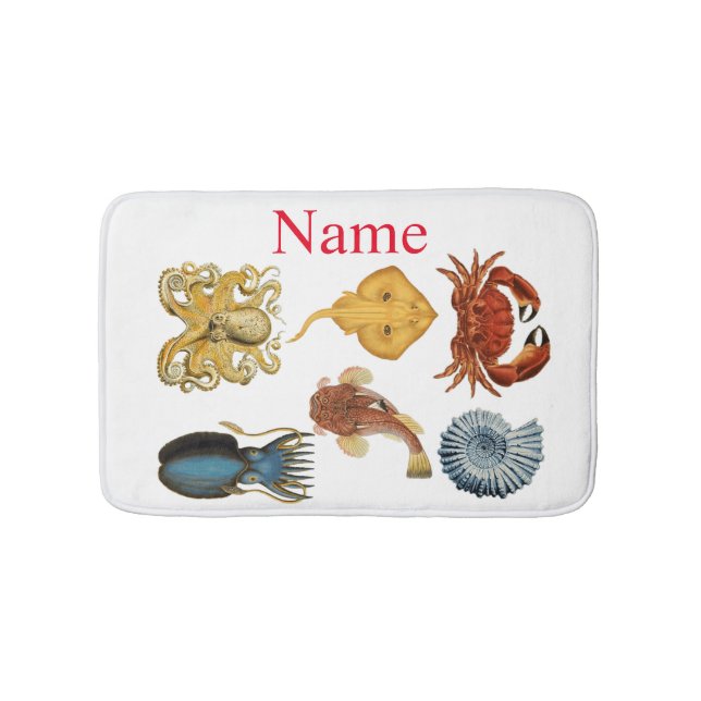 Tapis De Bain Association d'apaces de mer uniques Thunder_Cove (Devant)