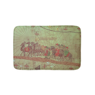 Tapis De Bain Atlas catalan, apparence de détail