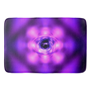 Tapis De Bain atome de brillance violette