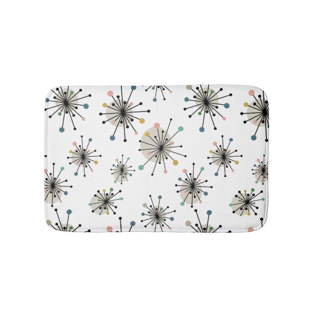 Tapis De Bain Atomic Starburst Pattern (Devant)
