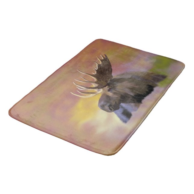 Tapis De Bain Autautomne Bull Moose (Angle)