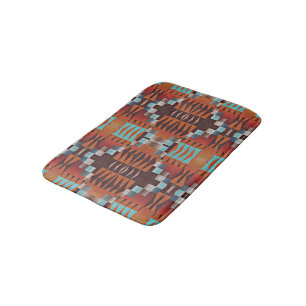 Tapis de Bain Avec Motif d'Art Tribal du Sud-Ouest