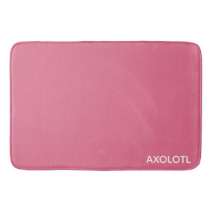 Tapis De Bain Axolotl pink color name