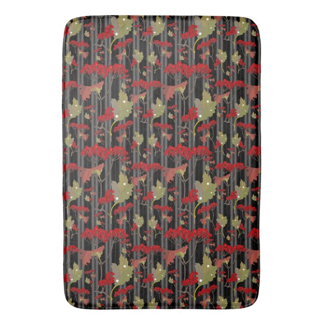 Tapis De Bain Baies botaniques Red Chokeberry (devant Vertical)