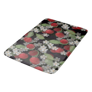 Tapis De Bain Baies rouges