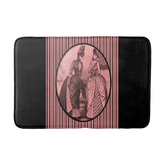 Tapis De Bain baignoire à rayures (Devant)