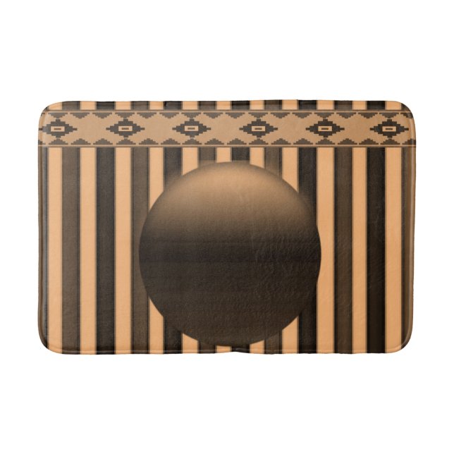 Tapis De Bain baignoire à rayures (Devant)