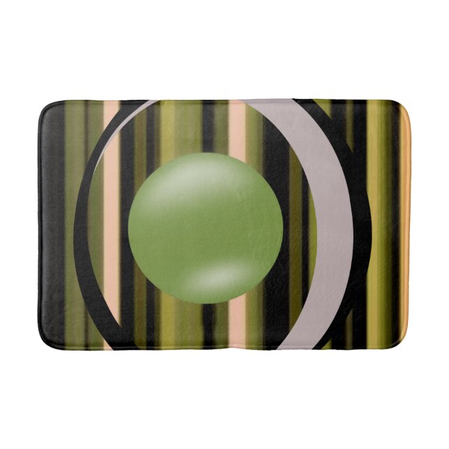 Tapis De Bain baignoire à rayures (Devant)
