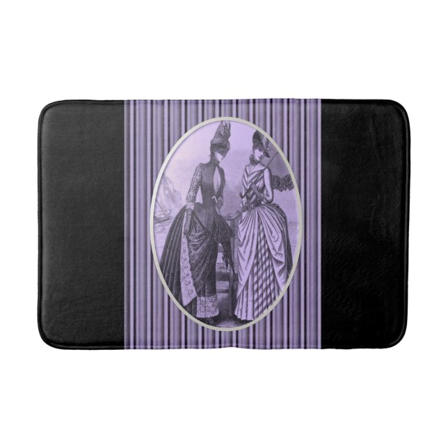 Tapis De Bain baignoire à rayures (Devant)