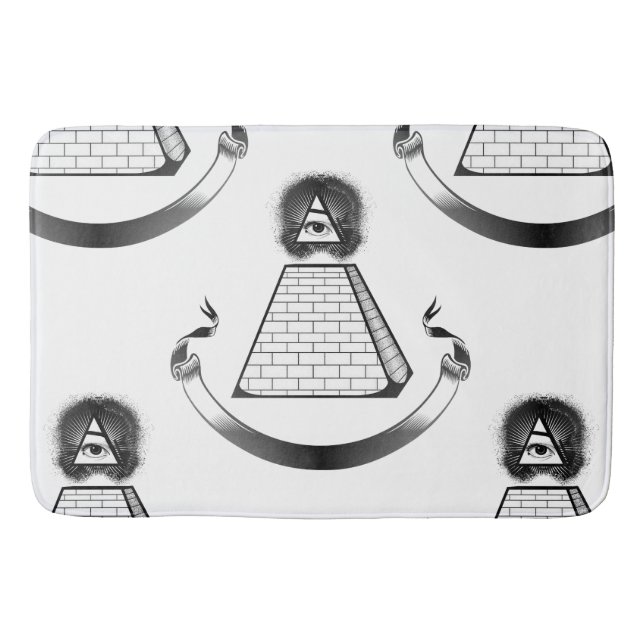 Tapis De Bain baignoire de salle de bain illuminati (Devant)