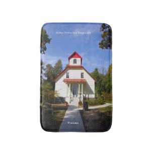Tapis de bain Baileys Harbor Rear Range Light