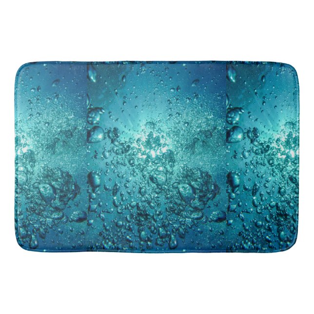 Tapis De Bain Bain de bain gouttelettes d'eau (Devant)
