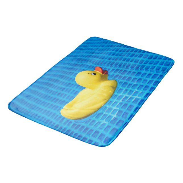 Tapis De Bain Bain de canard en caoutchouc jaune, tapis domestiq (Angle)