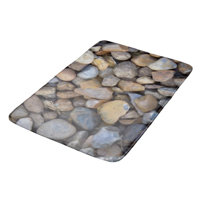 Tapis De Bain Bain de galet (Angle)