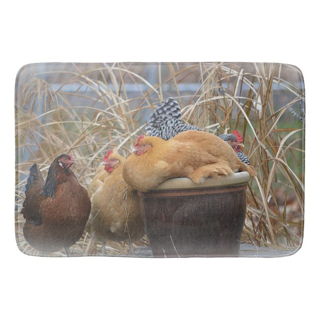 Tapis De Bain Bain de poulet/Mat de cuisine (Devant)