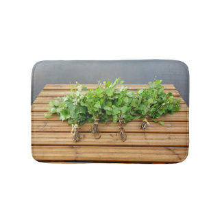 Tapis De Bain Bain finlandais traditionnel whisky sur une jetée