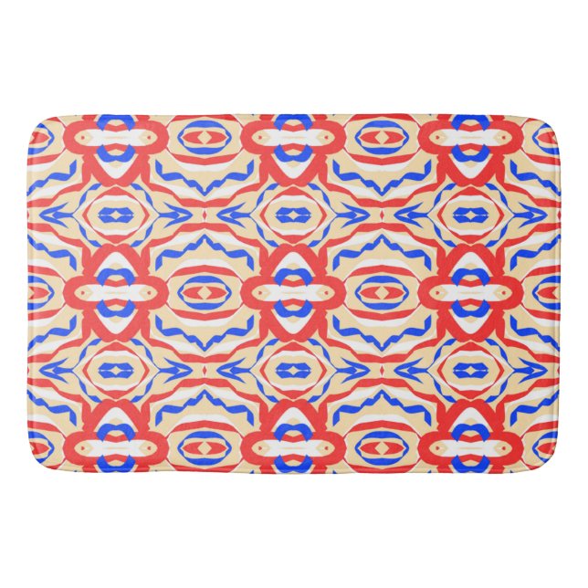 Tapis De Bain Bain Mat, Multi-couleur design classique moderne (Devant)