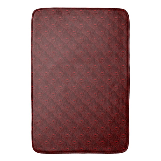 Tapis De Bain Baisses d'eau sur le métal Crimson (devant Vertical)
