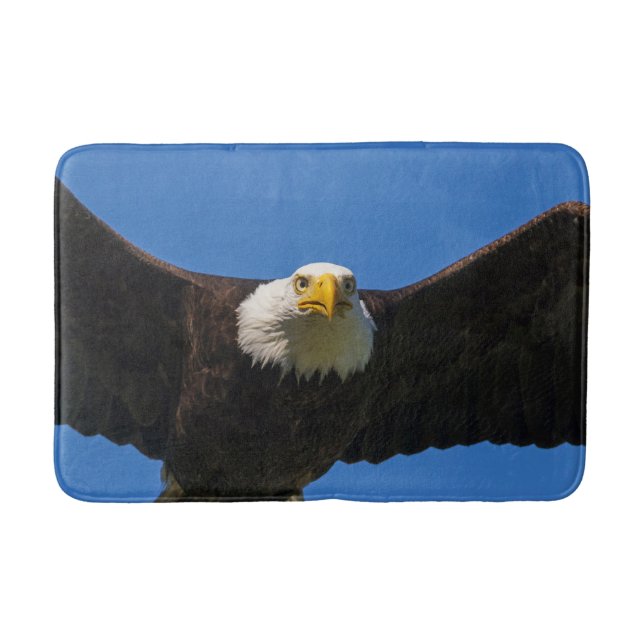 Tapis De Bain Bald Eagle Flyby Up Close (Devant)