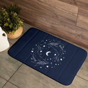 Tapis De Bain Baleines dansantes