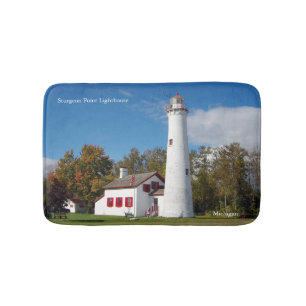 Tapis De Bain Balisage du phare de Sturgeon Point