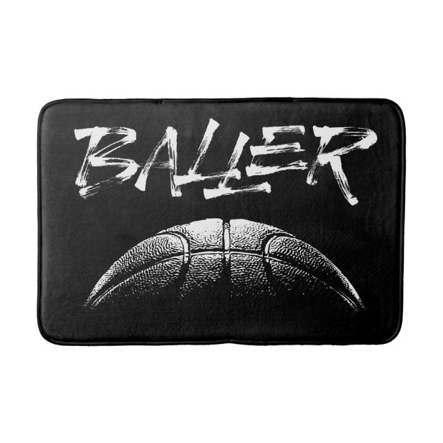 Tapis De Bain Baller (basket) (Devant)