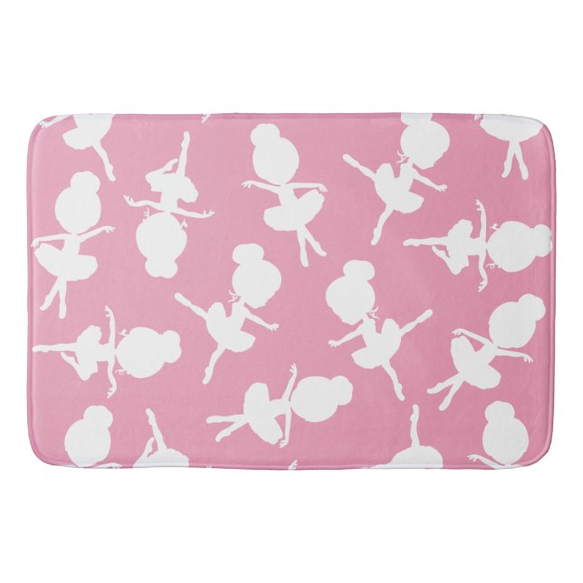 Tapis De Bain Ballerina Motif, Ballet Girls, Ballet Dance (Devant)