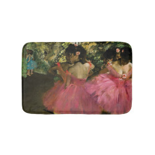 Tapis De Bain Ballerines dans le rose par Edgar Degas