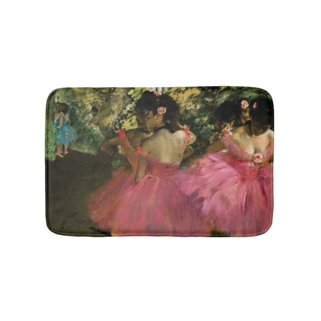 Tapis De Bain Ballerines dans le rose par Edgar Degas