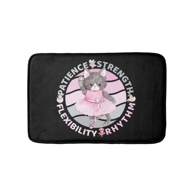 Tapis De Bain Ballet Dancer - Ballerina Dancing Principles (Devant)