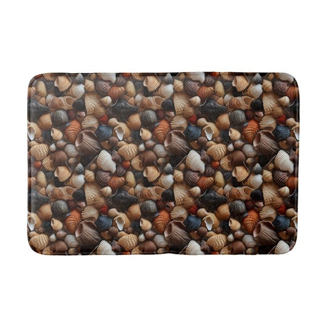 Tapis De Bain Balnéaire Coquillages Bain Mat (Devant)