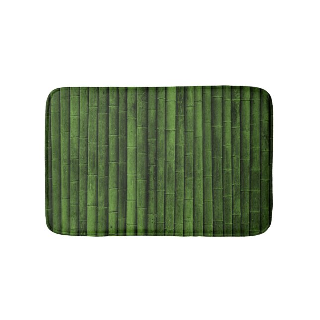 Tapis De Bain Bambou vert (Devant)
