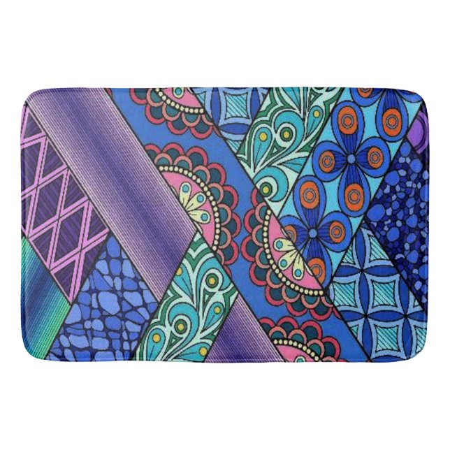 Tapis De Bain Bande de dessin (Devant)