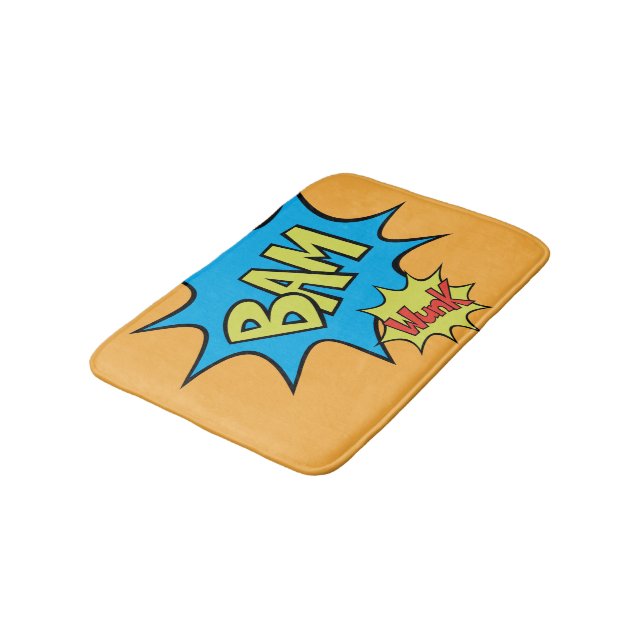 Tapis De Bain Bande dessinée Bam Balloon (Angle)