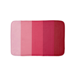 Tapis De Bain Bandes roses