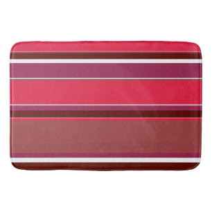 Tapis De Bain Bandes rouges