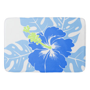 Tapis De Bain Banzai Beach Hibiscus Hawaii Floral