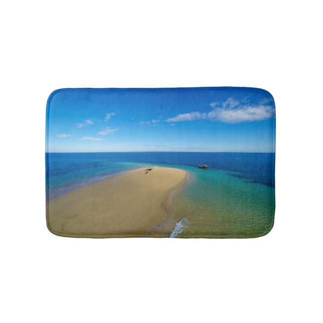 Tapis De Bain Barre de sable et île d'Ibos du dhaw |, Mozambique (Devant)