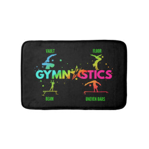 Tapis De Bain Barres Poutre Saut au sol Gymnastique Féminine