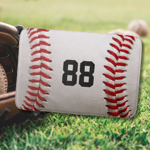 Tapis De Bain Baseball avec numéro personnalisable