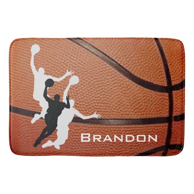 Tapis De Bain Basket-ball Conception Bain Mat (Devant)