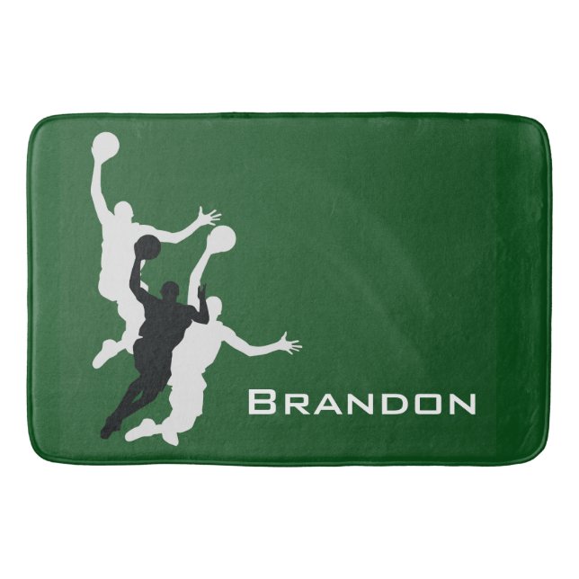 Tapis De Bain Basket-ball Conception Bain Mat (Devant)