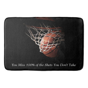 Tapis De Bain Basket-ball de devis motivationnel