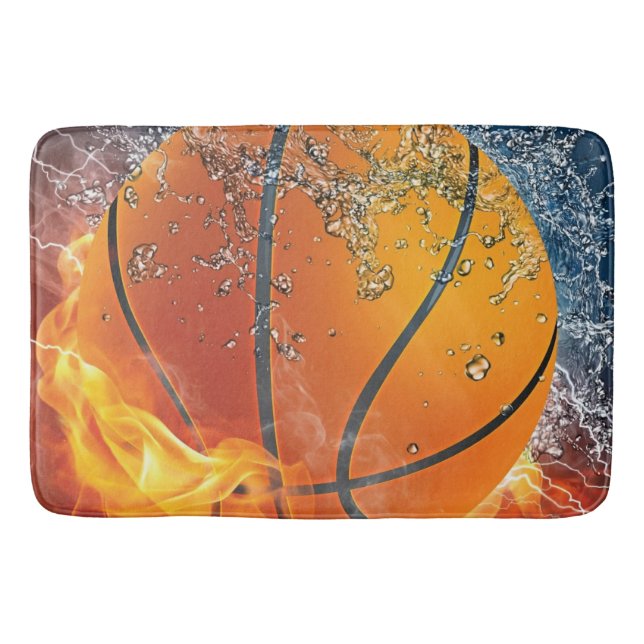 Tapis De Bain Basket flamboyant (Devant)